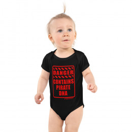 DANGER - CONTAINS PIRATE DNA - INFANT BODYSUIT